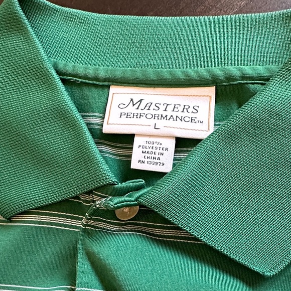 Masters green dry fit polo - Picture 4 of 7